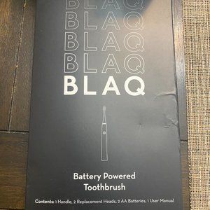 BLAQ Battery Powered Toothbrush - New